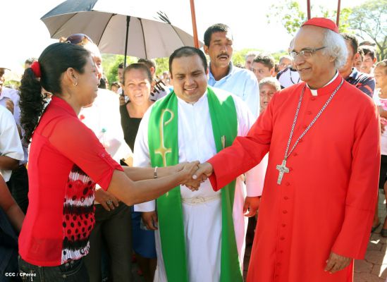 Cardenal Brenes celebra histórica misa en Achuapa