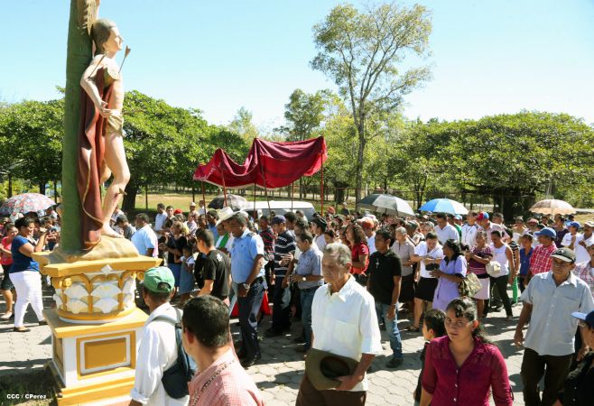Cardenal Brenes celebra histórica misa en Achuapa