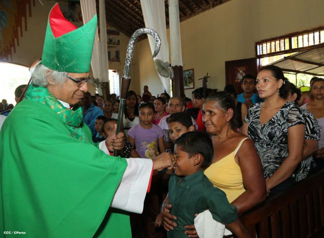 Cardenal Brenes celebra histórica misa en Achuapa