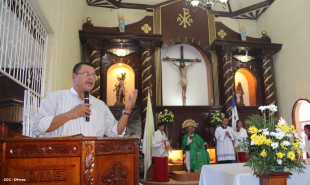 Cardenal Brenes celebra histórica misa en Achuapa