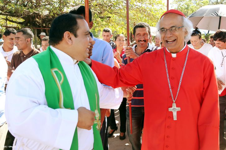Cardenal Brenes celebra histórica misa en Achuapa