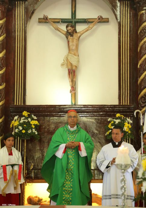 Cardenal Brenes celebra histórica misa en Achuapa