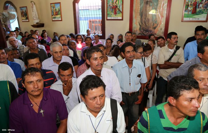 Cardenal Brenes celebra histórica misa en Achuapa