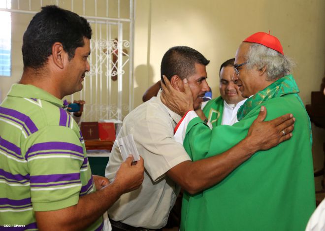 Cardenal Brenes celebra histórica misa en Achuapa