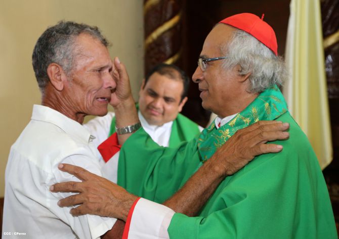 Cardenal Brenes celebra histórica misa en Achuapa