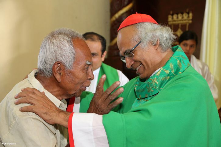 Cardenal Brenes celebra histórica misa en Achuapa
