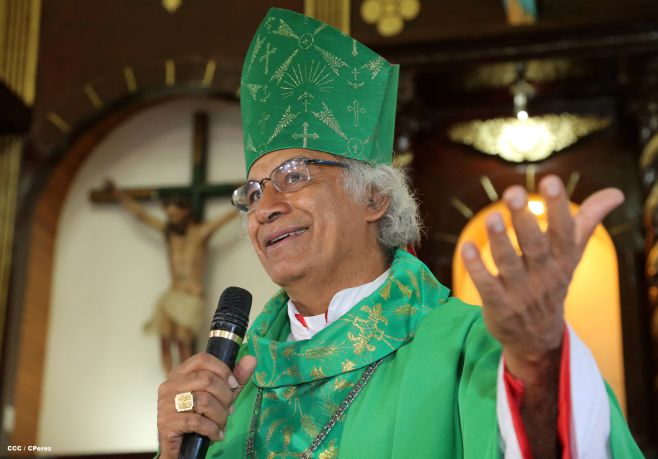 Cardenal Brenes celebra histórica misa en Achuapa