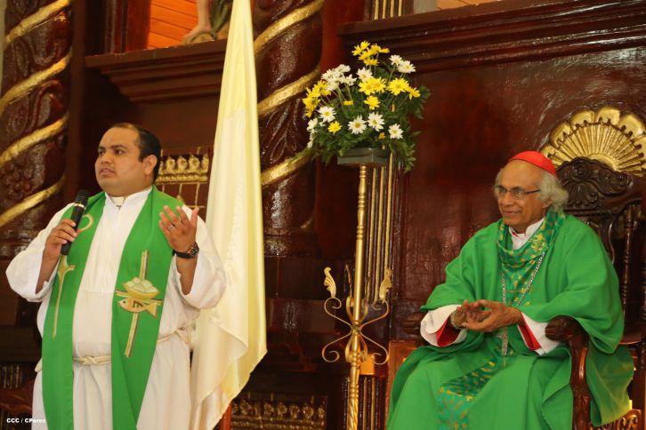 Cardenal Brenes celebra histórica misa en Achuapa