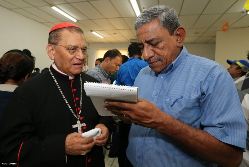 Celebran los 89 años del Cardenal Miguel