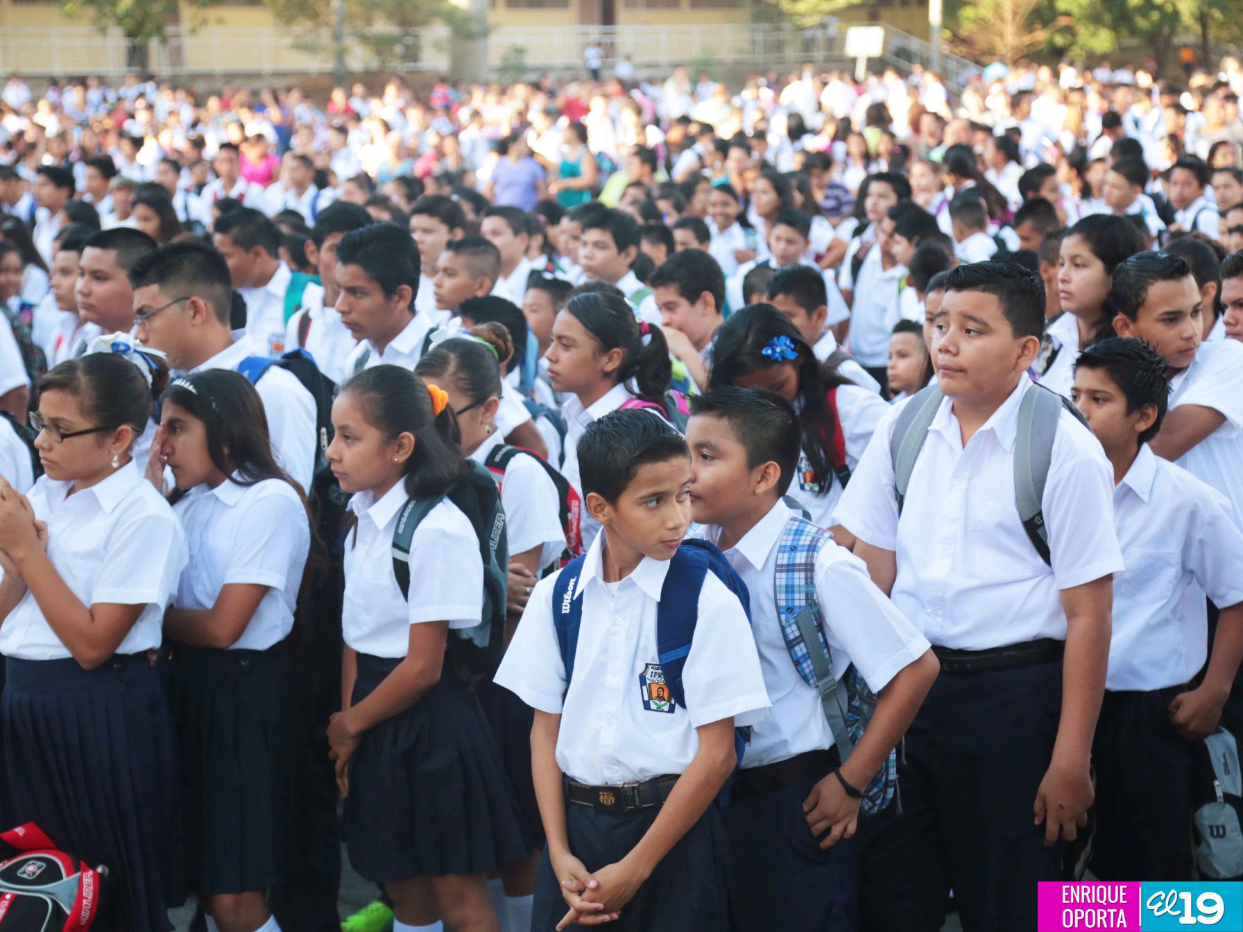 Inicio Año Escolar 2015 en Instituto Rigoberto López Pérez