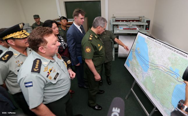 Ministro de Defensa de la Federación Rusa visita Nicaragua