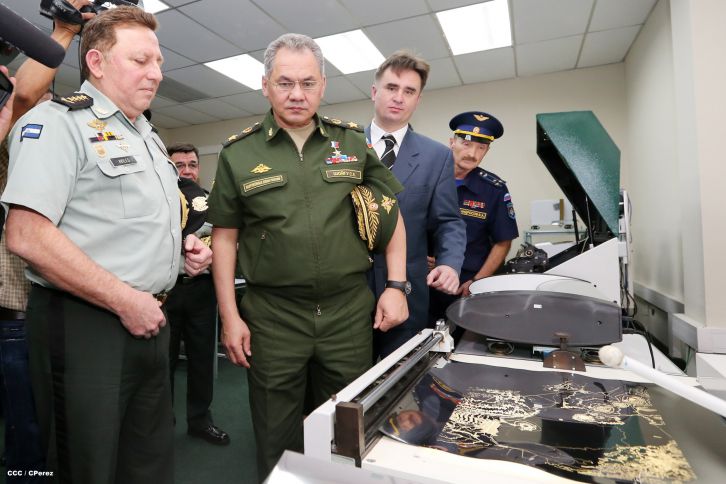 Ministro de Defensa de la Federación Rusa visita Nicaragua