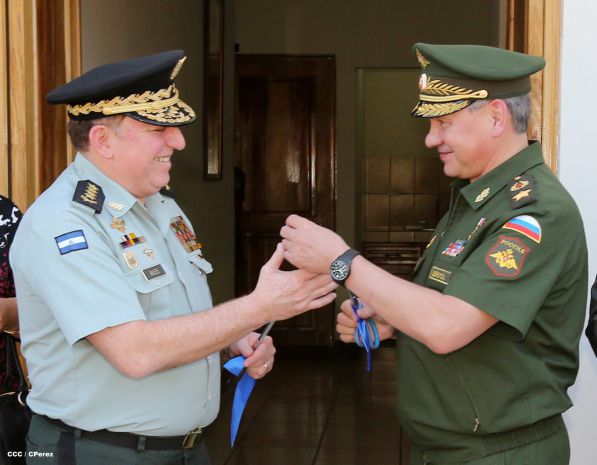 Ministro de Defensa de la Federación Rusa visita Nicaragua