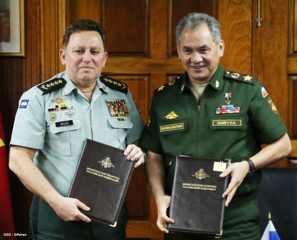 Ministro de Defensa de la Federación Rusa visita Nicaragua