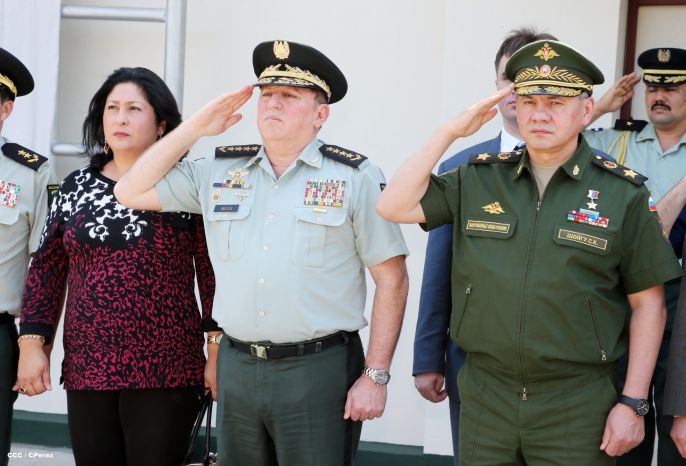 Ministro de Defensa de la Federación Rusa visita Nicaragua