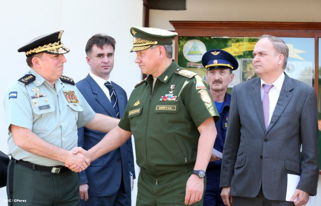 Ministro de Defensa de la Federación Rusa visita Nicaragua