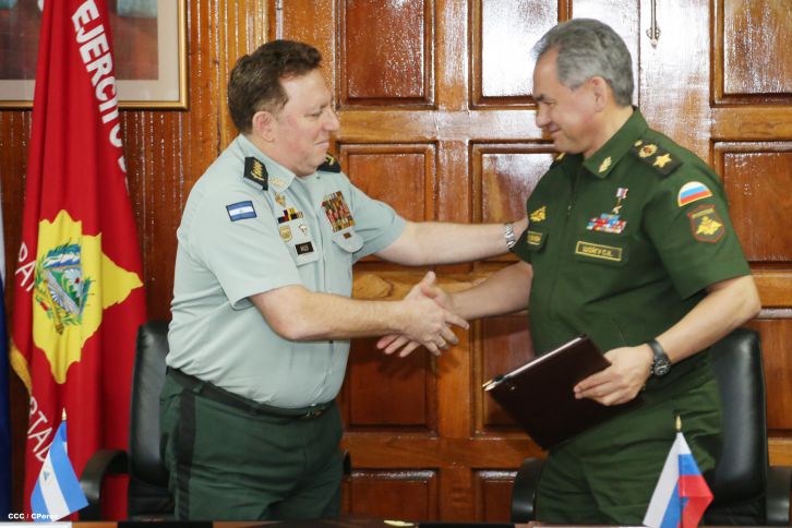 Ministro de Defensa de la Federación Rusa visita Nicaragua