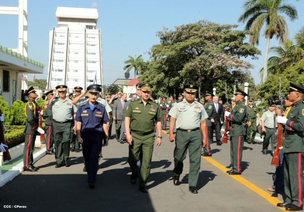 Ministro de Defensa de la Federación Rusa visita Nicaragua