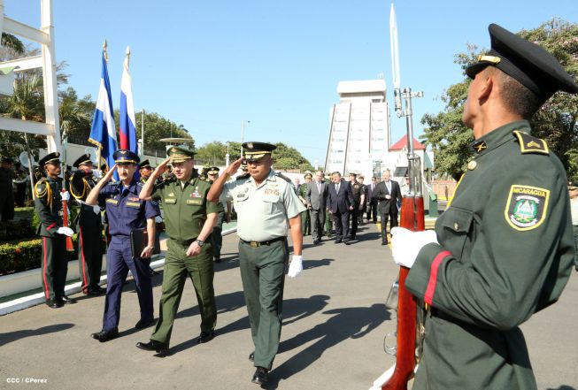 Ministro de Defensa de la Federación Rusa visita Nicaragua