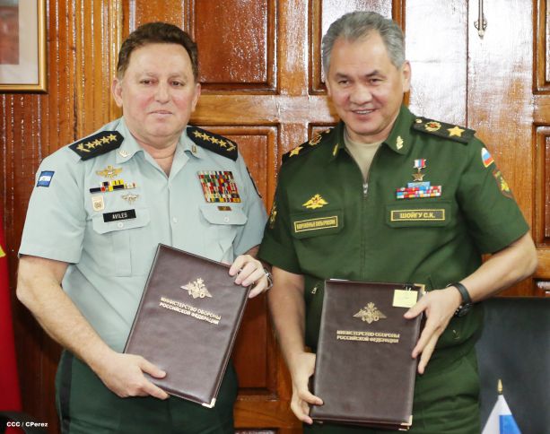 Ministro de Defensa de la Federación Rusa visita Nicaragua