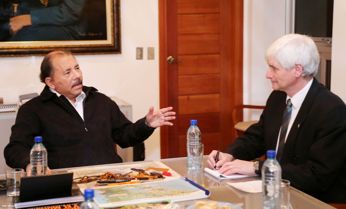 Presidente Daniel sostiene encuentro con delegación de parlamentarios alemanes