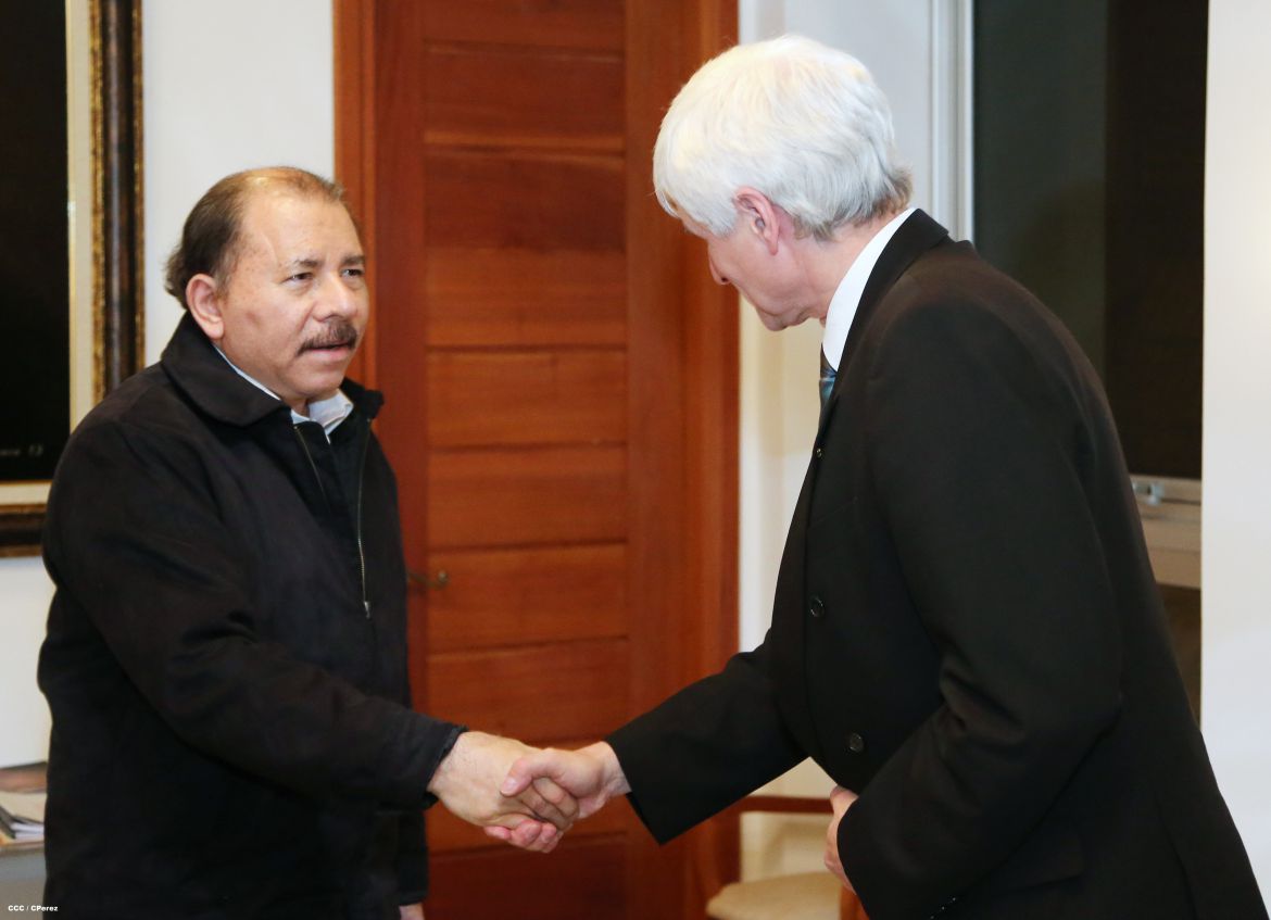 Presidente Daniel sostiene encuentro con delegación de parlamentarios alemanes