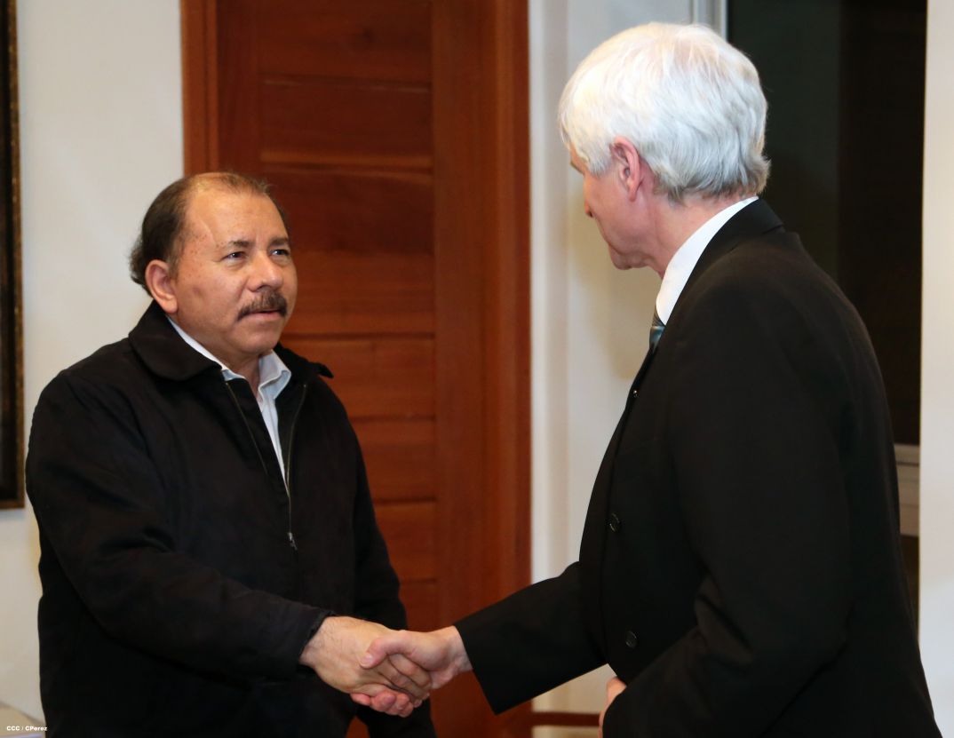 Presidente Daniel sostiene encuentro con delegación de parlamentarios alemanes