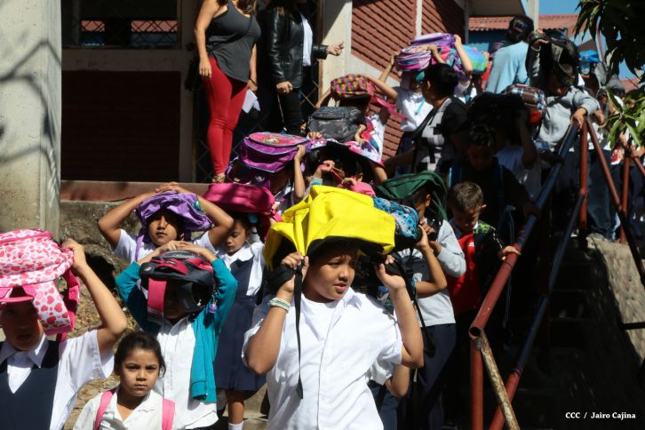 Simulacros de preparación ante desastres en Estelí