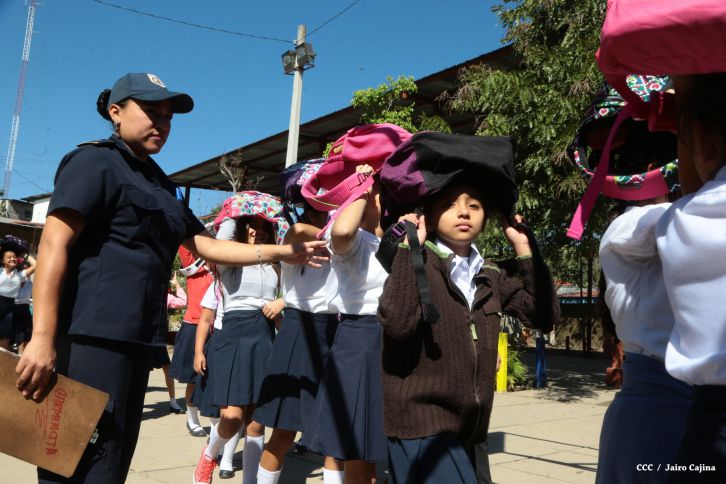 Simulacros de preparación ante desastres en Estelí
