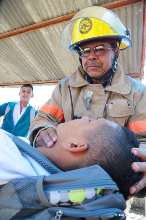 Simulacros de preparación ante desastres en Estelí