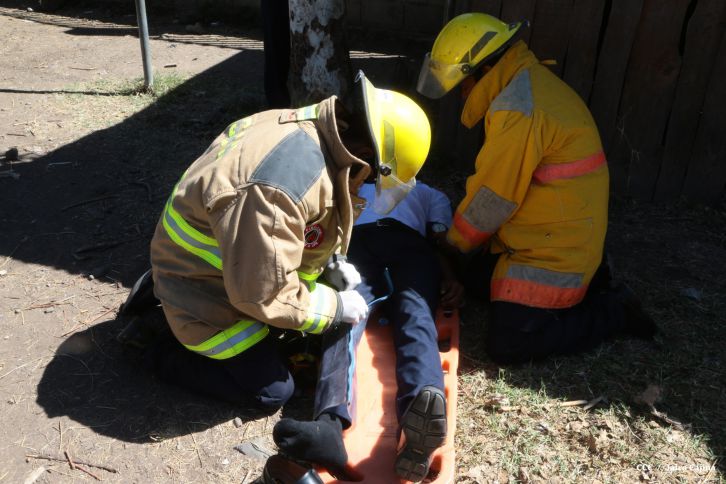 Simulacros de preparación ante desastres en Estelí