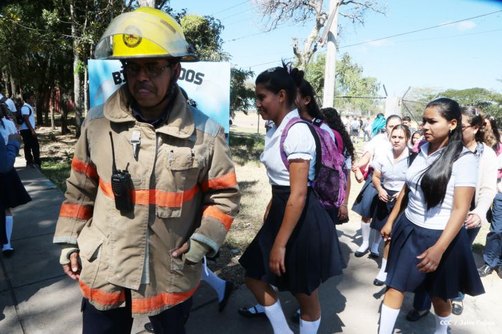 Simulacros de preparación ante desastres en Estelí