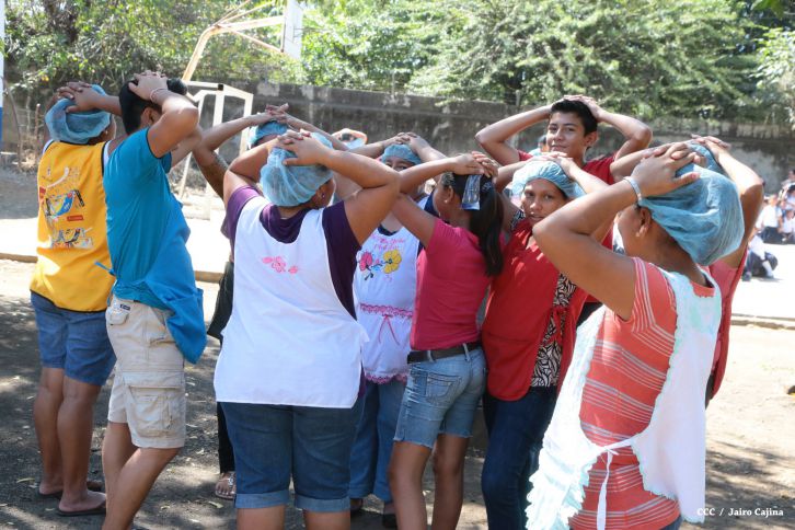 Simulacros de preparación ante desastres en Managua
