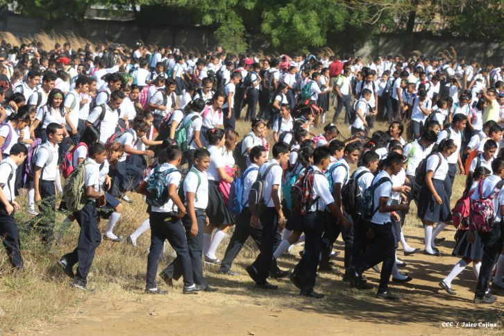 Simulacros de preparación ante desastres en Managua