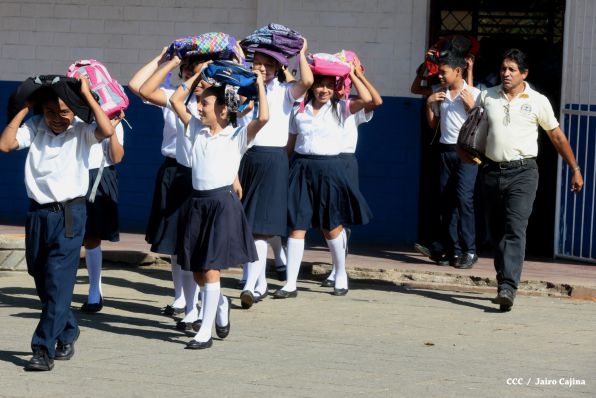 Simulacros de preparación ante desastres en Managua