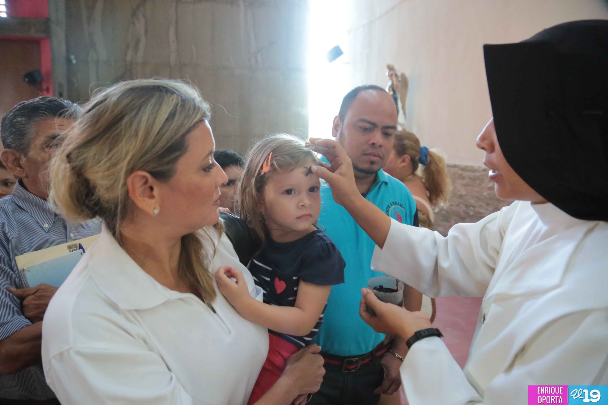 Nicaragua celebra tradicional Miércoles de Ceniza