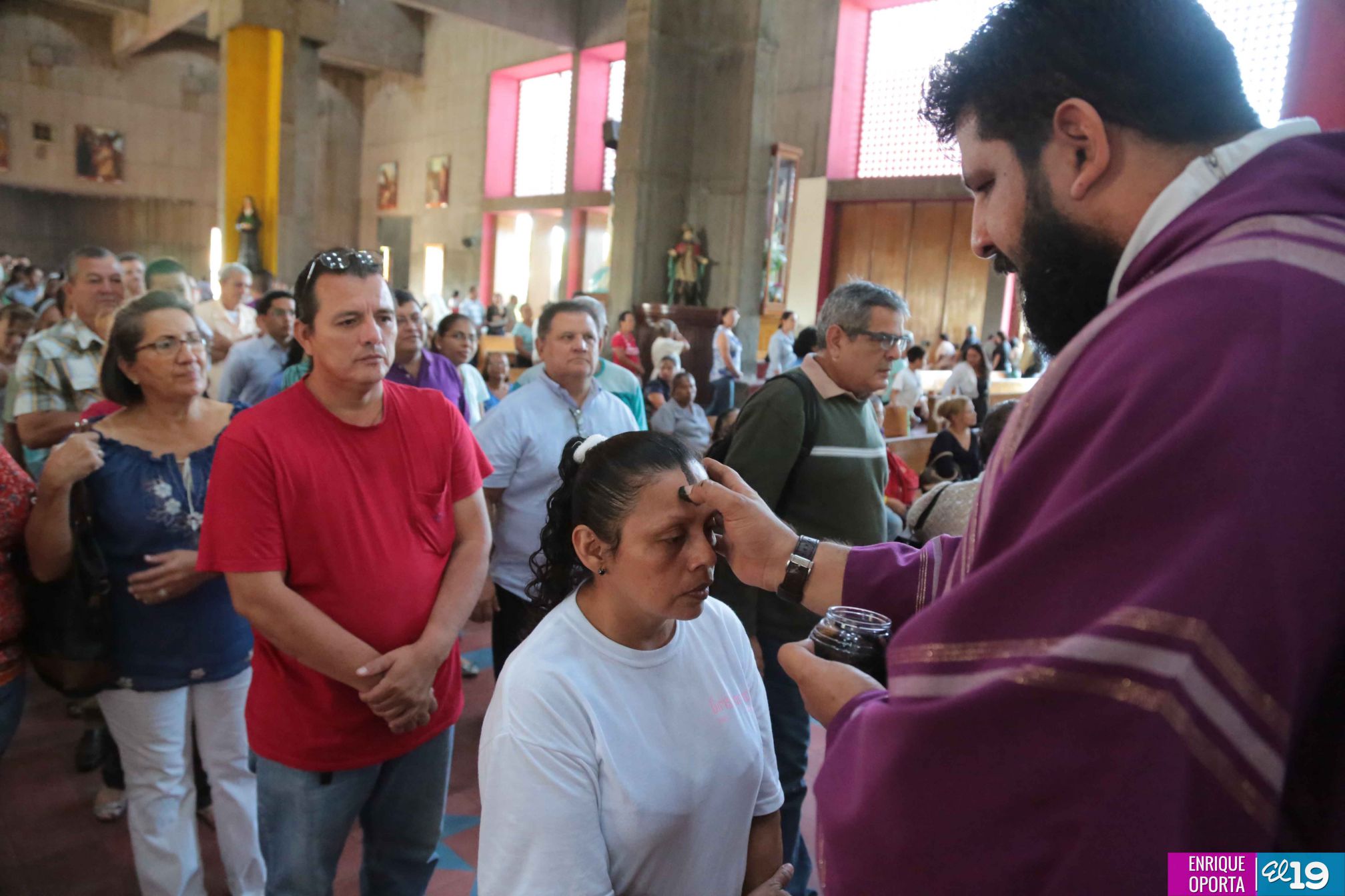 Nicaragua celebra tradicional Miércoles de Ceniza