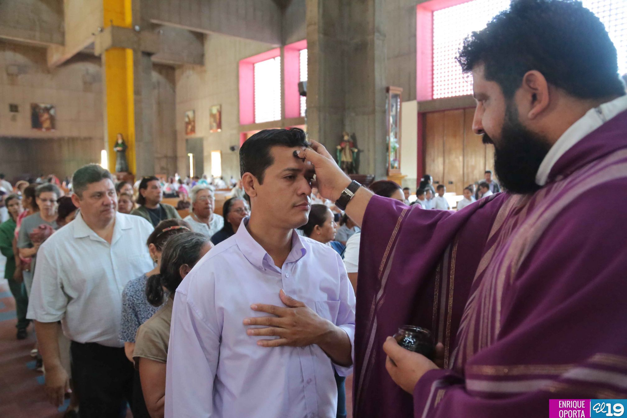 Nicaragua celebra tradicional Miércoles de Ceniza