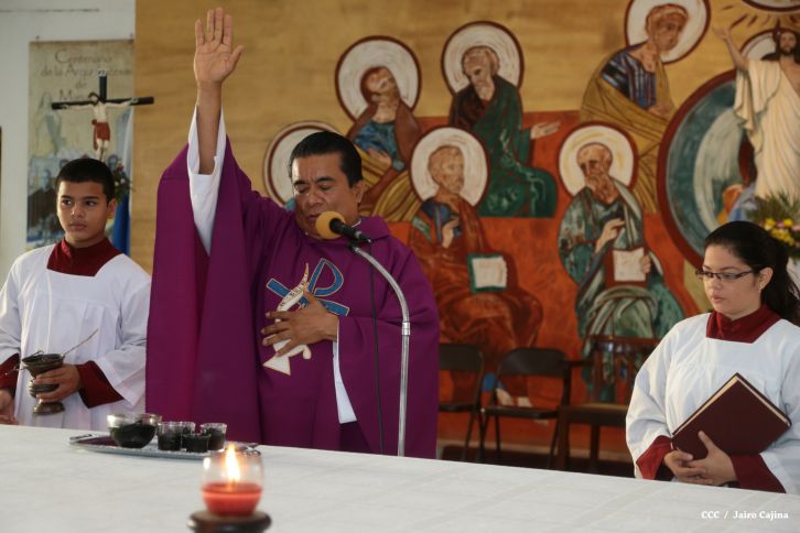 Nicaragua celebra tradicional Miércoles de Ceniza