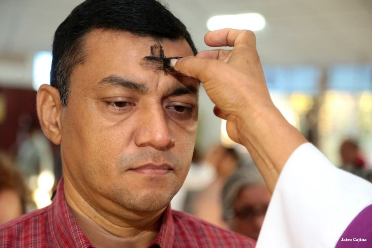 Nicaragua celebra tradicional Miércoles de Ceniza