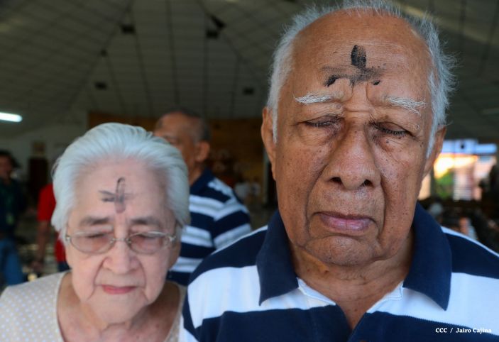 Nicaragua celebra tradicional Miércoles de Ceniza