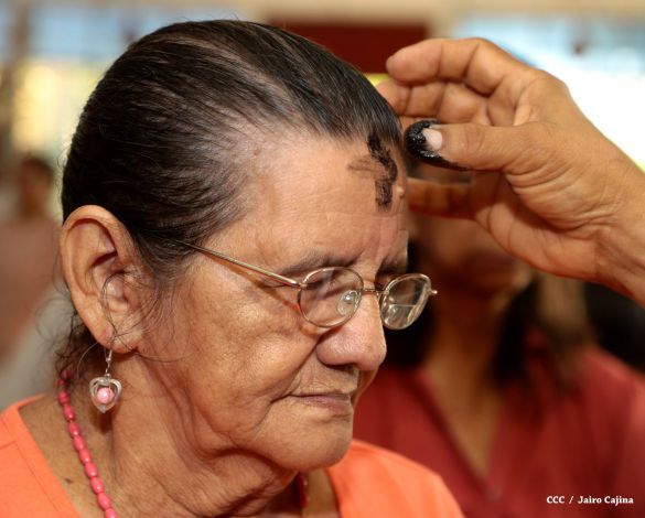 Nicaragua celebra tradicional Miércoles de Ceniza