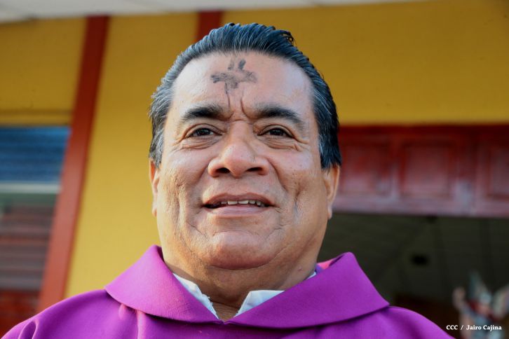 Nicaragua celebra tradicional Miércoles de Ceniza