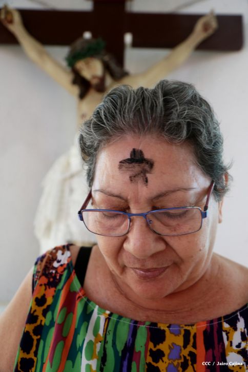 Nicaragua celebra tradicional Miércoles de Ceniza