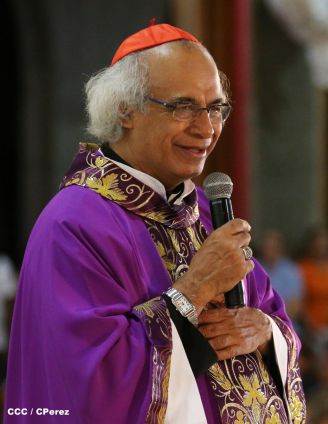 Cardenal Brenes oficia Misa por Miércoles de Ceniza