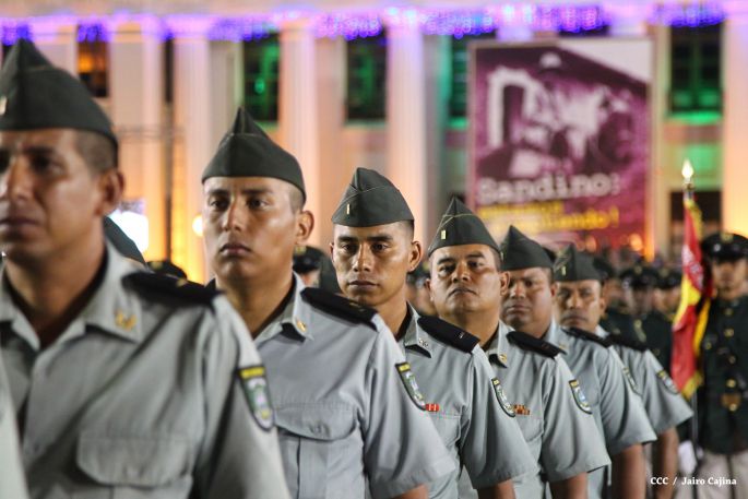 Daniel y Rosario conmemoran 81 Aniversario del Tránsito a la Inmortalidad de Sandino