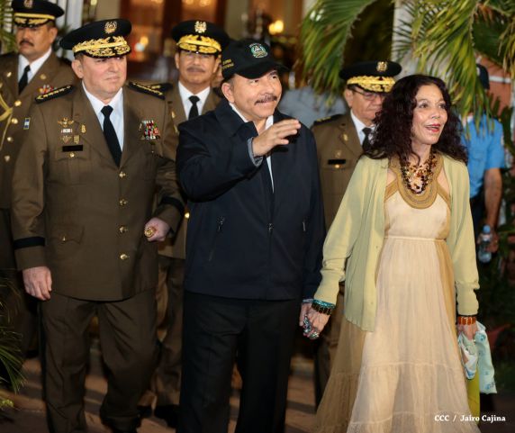 Daniel y Rosario conmemoran 81 Aniversario del Tránsito a la Inmortalidad de Sandino