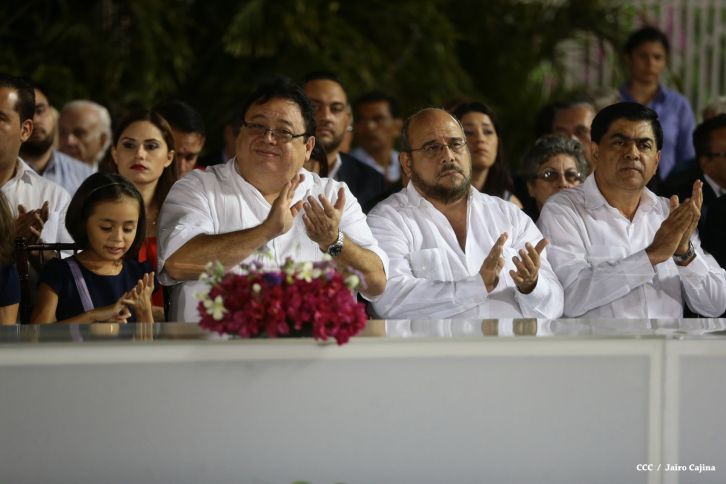 Daniel y Rosario conmemoran 81 Aniversario del Tránsito a la Inmortalidad de Sandino