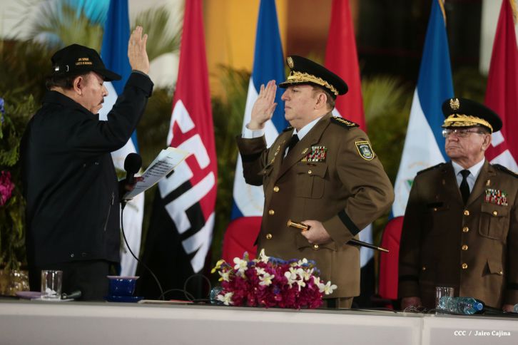 Daniel y Rosario conmemoran 81 Aniversario del Tránsito a la Inmortalidad de Sandino