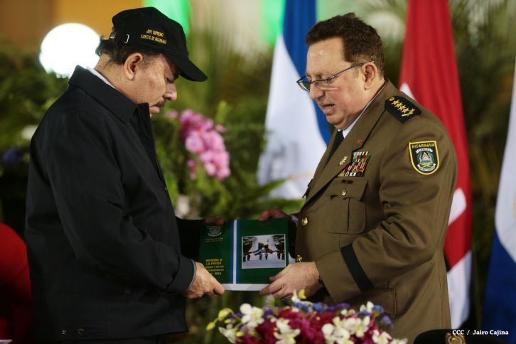 Daniel y Rosario conmemoran 81 Aniversario del Tránsito a la Inmortalidad de Sandino